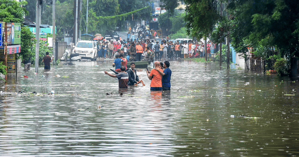 Photo Story: Water-water from Bihar to Nagpur, heavy rain caused devastation, Meteorological Department issued alert