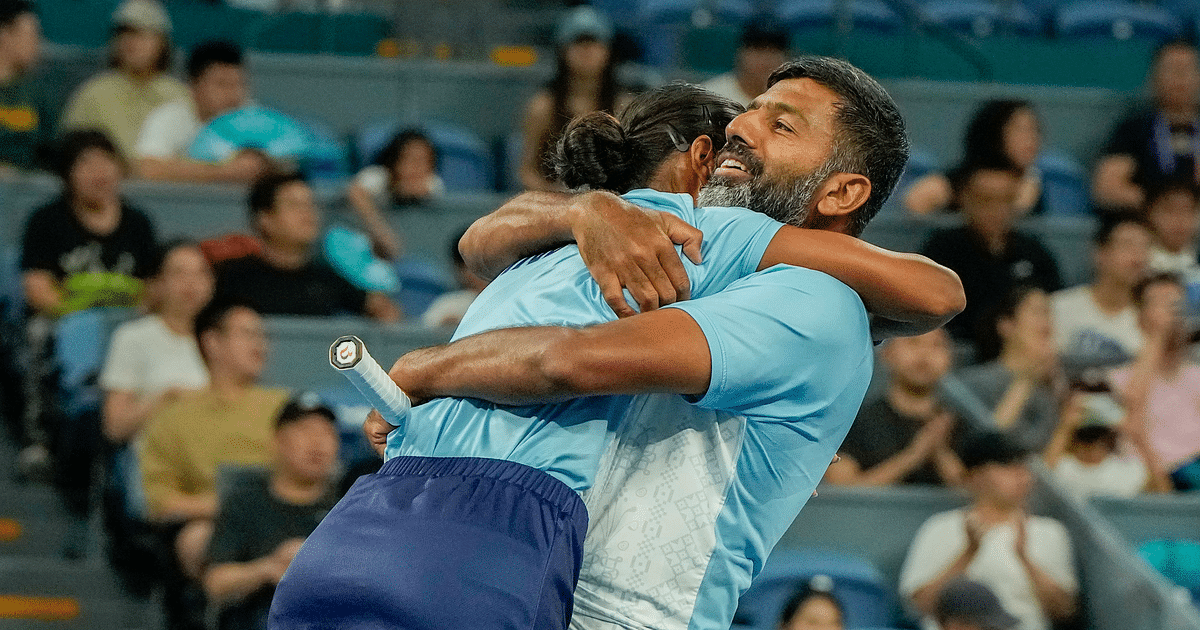 Asian Games 2023: India won gold in tennis, pair of Rohan Bopanna and Rutuja defeated Chinese Taipei