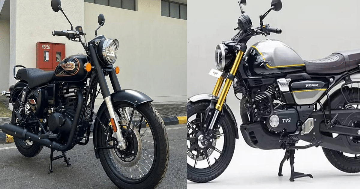 Bike Review: Royal Enfield Bullet 350 vs TVS Ronin: Will these two motorcycles fit in your budget?