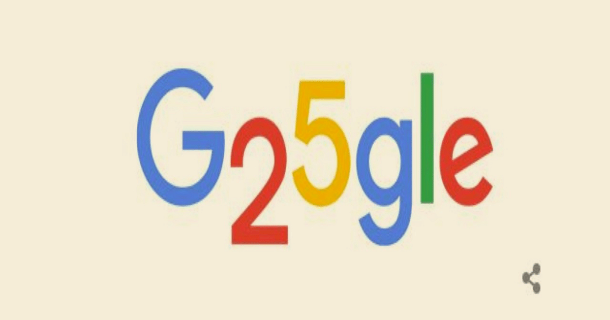 Happy Birthday Google: Google celebrated its 25th birthday by making a doodle, know some special things related to it