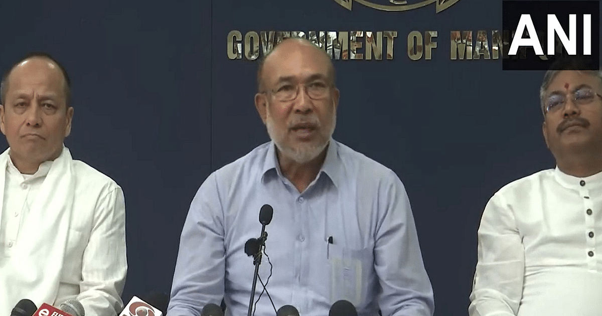 Manipur Violence: Internet service restored in Manipur from today, CM Biren announced