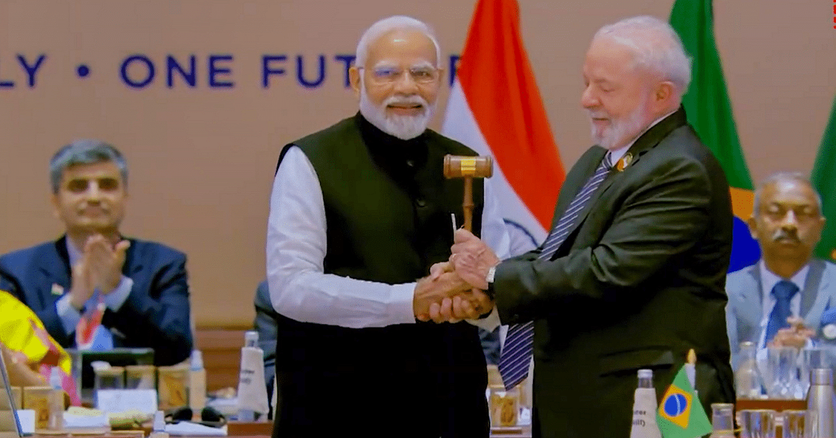 PM Modi handed over the chairmanship of G20 group to Brazil, President Lula praised India