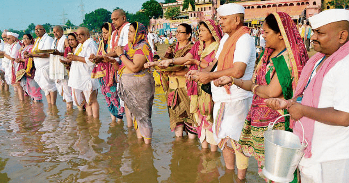 Pitripaksha 2023: 17-day Pitripaksha fair begins in Gayaji, 25 thousand pilgrims arrived on the first day