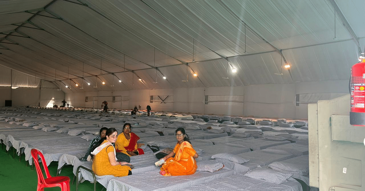 Pitru Paksha Fair 2023: Tent city with capacity of 2500 passengers ready in Gaya, tourists will get the facility of guide.
