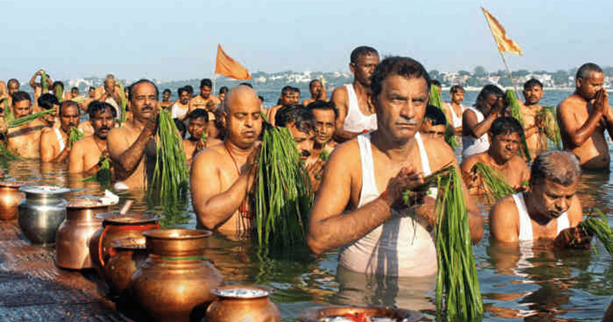 Pitru Paksha: People will gather at Sahibganj Ganga Ghat for tarpan, know when to perform Shraddha if death date is not known.