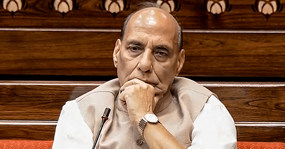 Rajnath Singh told in Parliament, in the last 9 years, out of 424 satellites, 389 were launched for other countries.