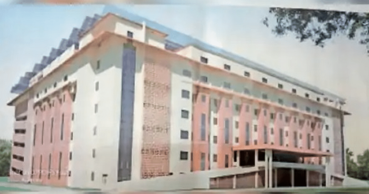Seven storey new surgical ward is ready in DMCH Darbhanga, Nitish Kumar will inaugurate the new building next month.