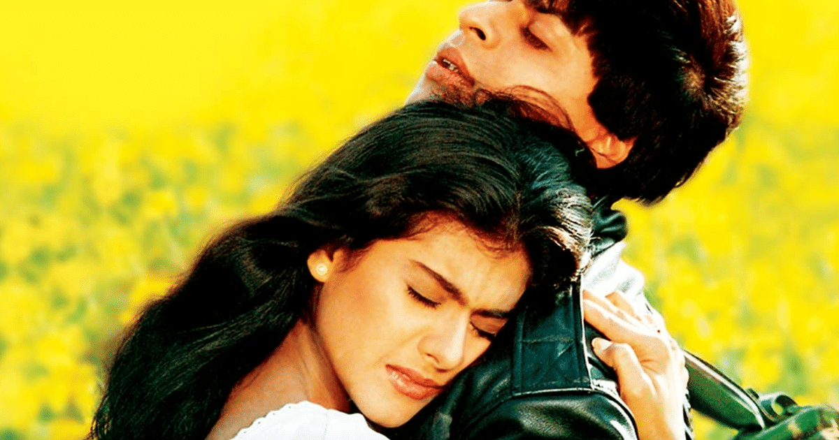 When Shahrukh Khan and Kajol were about to run away to get married, they told the plan to the cab driver!