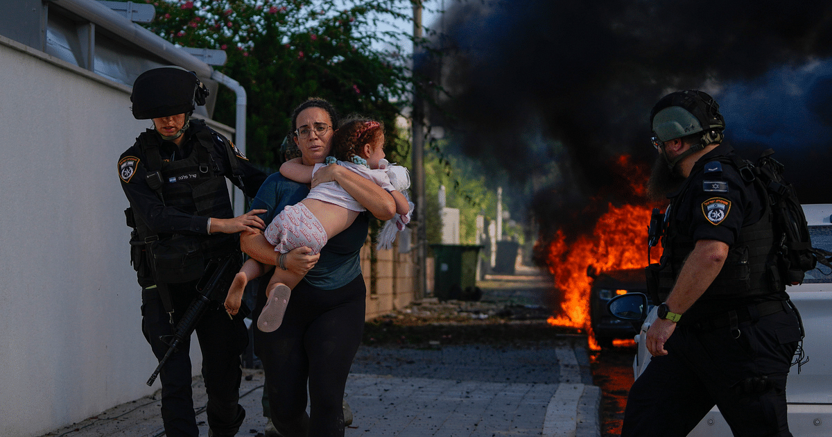 PHOTOS: War to save lives continues amid Israel-Hamas tension!  See the scary scene