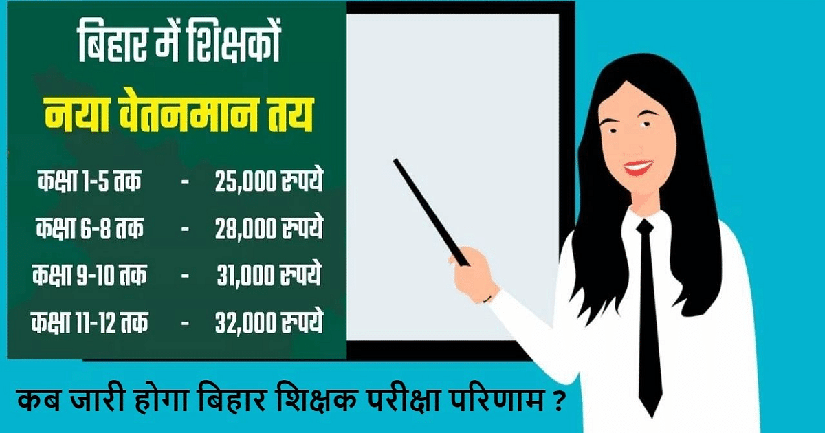 How much will be the monthly salary of Bihar teacher, when will the result be released, know what is the official notice