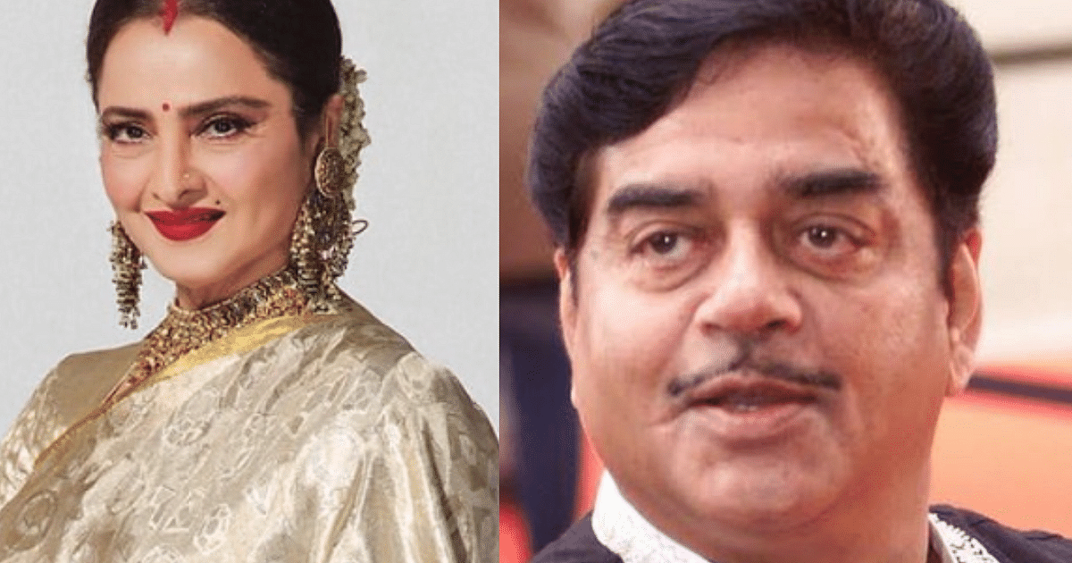 Shatrughan Sinha did not talk to Rekha for 20 years, this person made peace between them, know the whole story