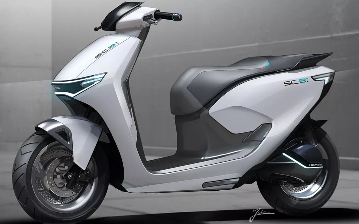 Honda SC-e: Honda Activa Electric launched!  First glimpse seen in Japan Mobility Show
