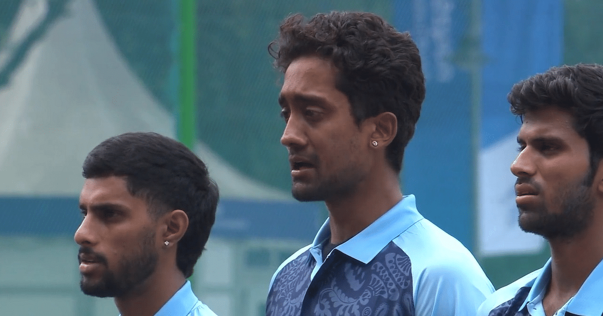 Asian Games: Sai Kishore started crying bitterly as soon as the national anthem played, made his T20 debut for India, watch video