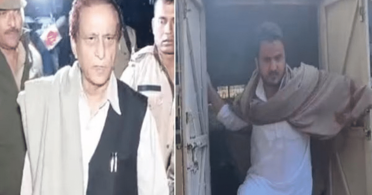 Azam Khan reached Hardoi from Rampur jail, son Abdullah shifted to Sitapur jail, sentenced to seven years each