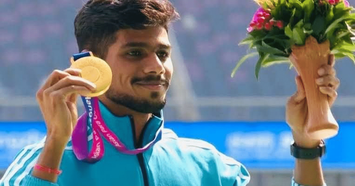 Bihar's son hoisted the Indian flag in China, won gold in Para Asian Games, CM-PM congratulated