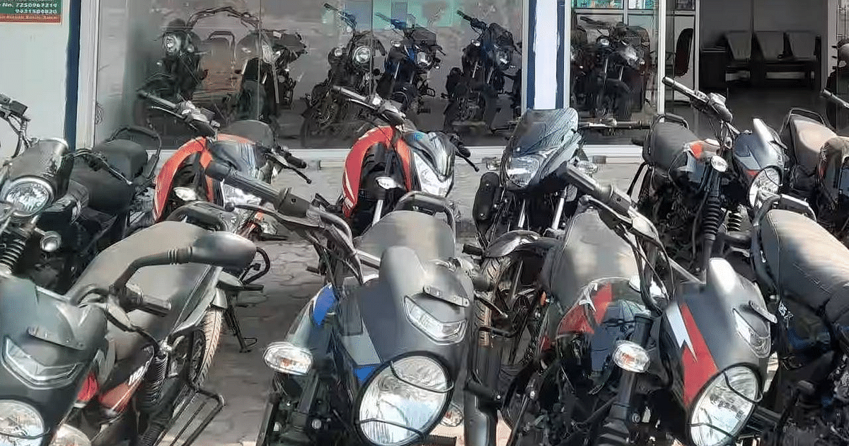 Boom in Ranchi's two wheeler market during festive season!  Expected to sell 12,000 vehicles