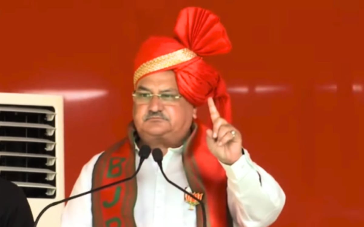 CG Election: JP Nadda lashed out at Congress in Rajnandgaon, said- Government of scams in Chhattisgarh