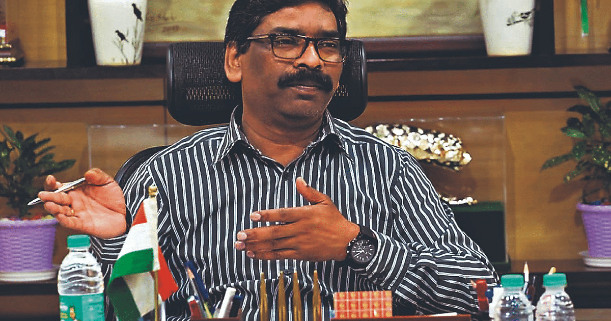 CM Hemant said - I am a tribal, that is why there is an allegation of benami property, said this on caste census