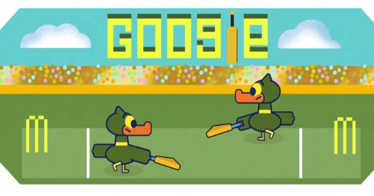 Cricket World Cup starts from today, Google made a special Doodle on this occasion
