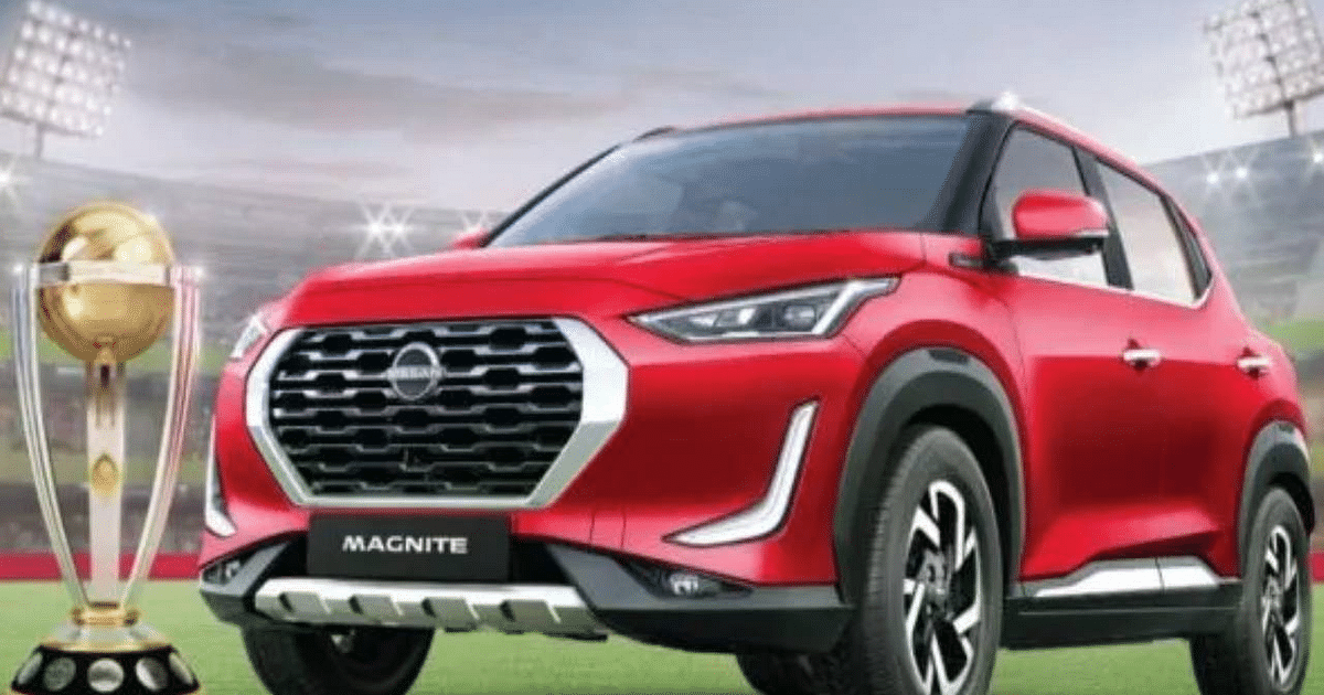 Magnite Kuro will be seen in every match of the World Cup, Nissan Motors joins hands with ICC
