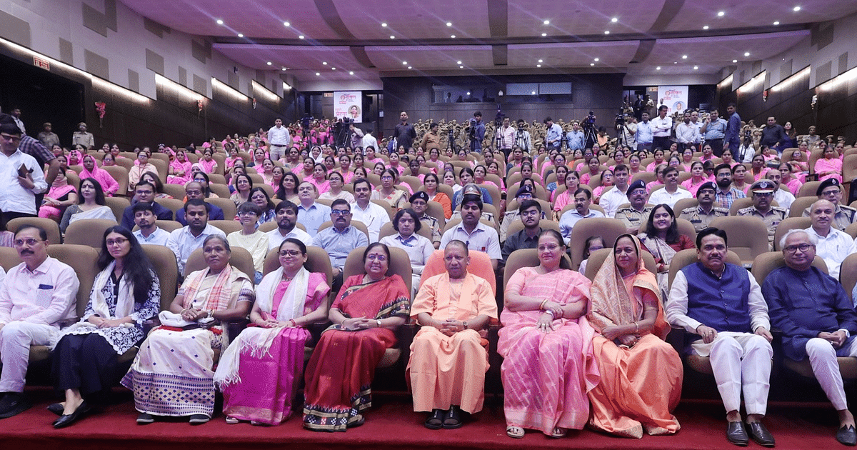 Mission Shakti: CM Yogi honored Padmashree Hema Prabha Sotia, scientists Ritu Karidhal, Roshni Nadar