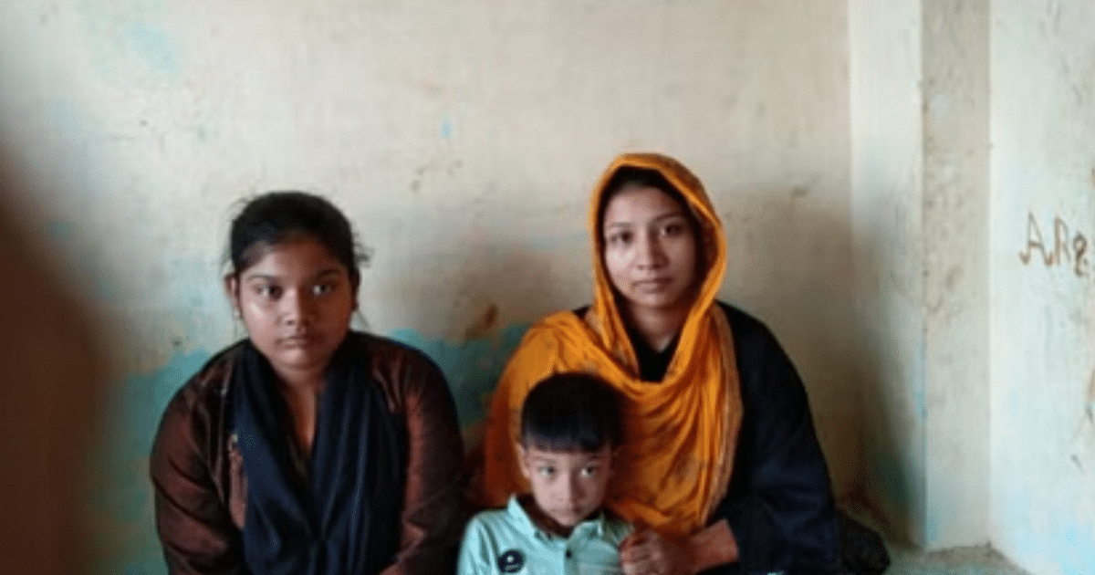 Mother of 3 children reached Shravasti from Bangladesh, was surprised to see her lover's 8 year old child, fell in love on TikTok