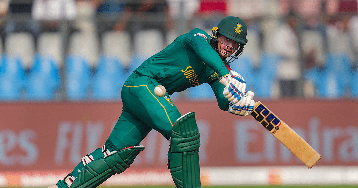Quinton de Kock broke many records by scoring 174 runs, left Rohit and Kohli behind in the World Cup