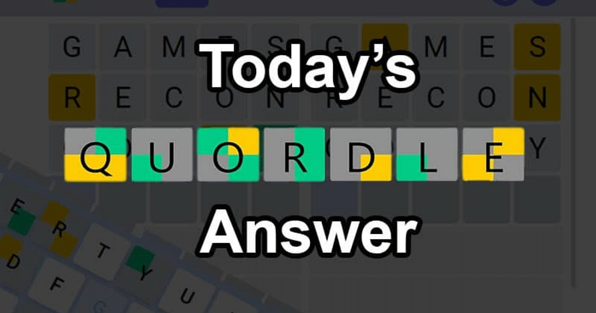 Quordle Today Answer: These clues will be useful in solving the puzzle, check