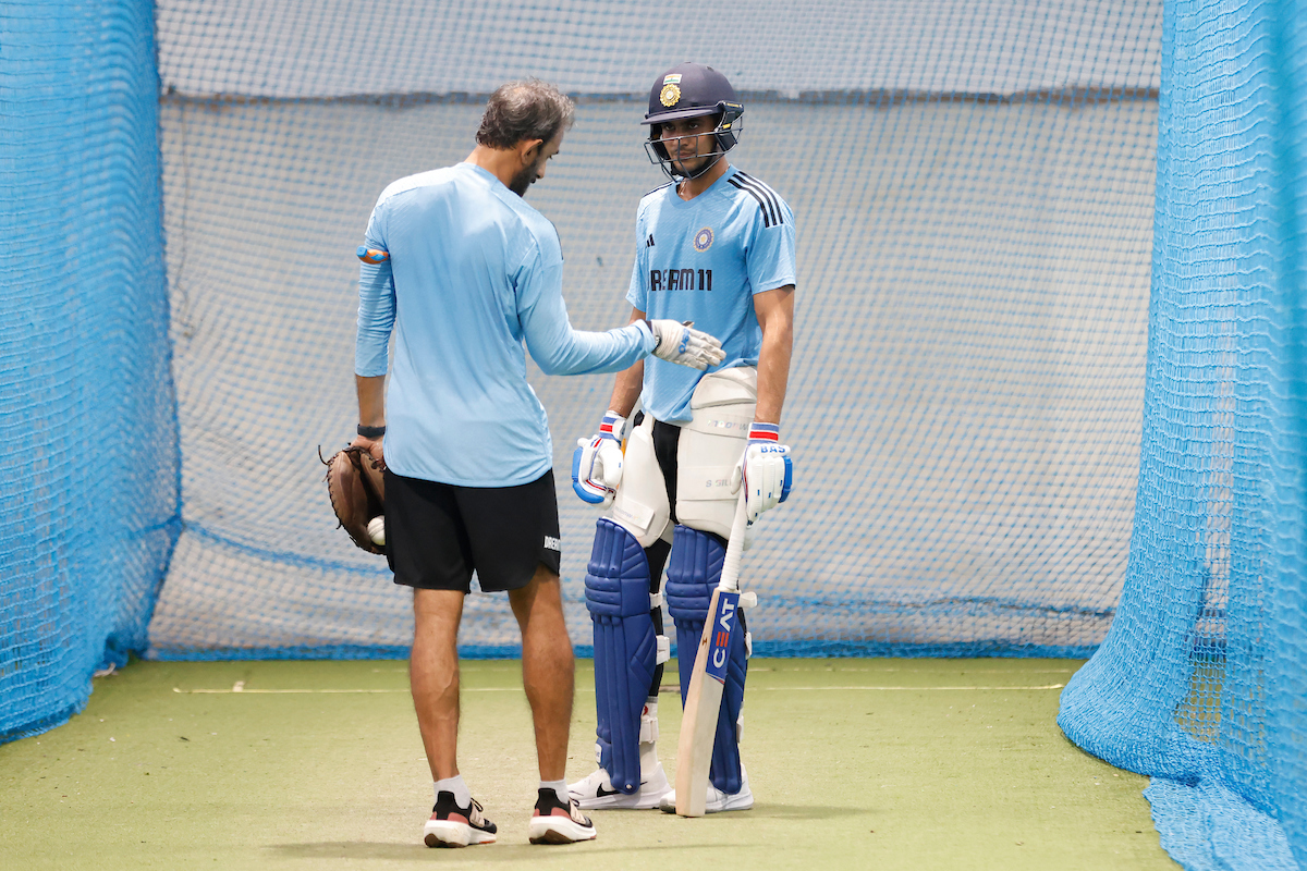 Shubman Gill is sweating in the net for India vs England match, the team does not want to take any risk.