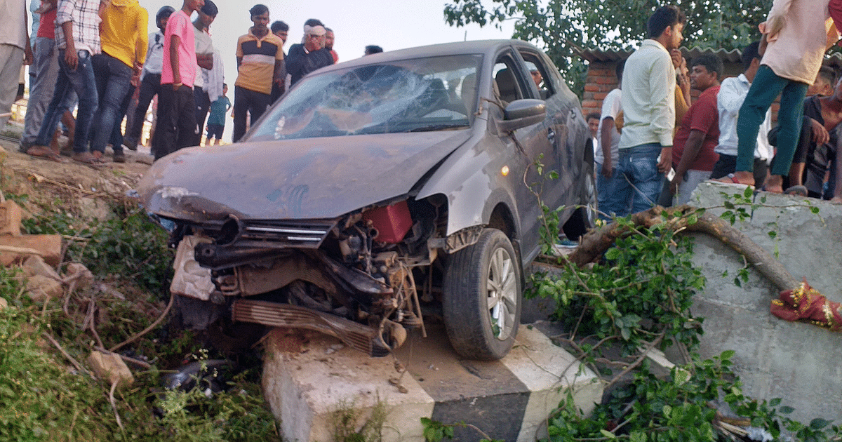Speed ​​havoc in Bihar: A dozen people died in road accidents, about two dozen people injured in different districts..