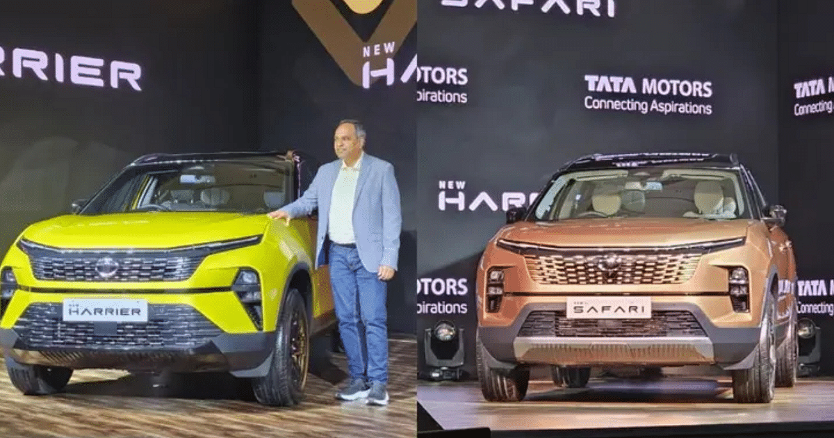 Tata Harrier and Safari facelift launched, many new changes in both SUVs, know every detail related to price and features