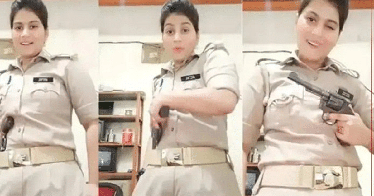 UP News: Lady constable had left the job of UP Police for the film world, now she is living her life like this