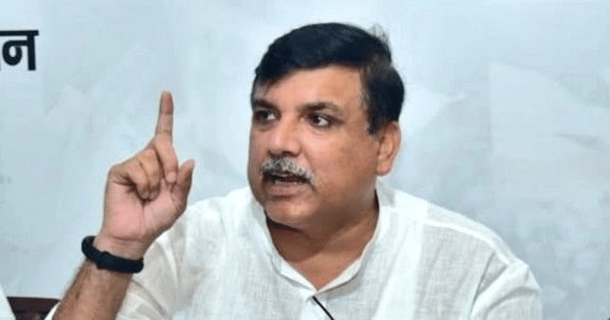 VIDEO: AAP MP Sanjay Singh on ED's radar, raid on his residence continues, what is the matter?