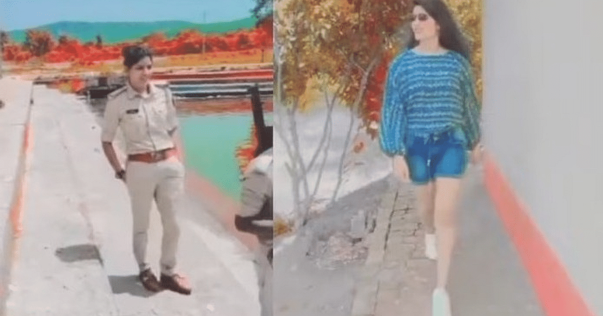 Viral VIDEO: This female inspector suddenly went viral on social media in Bihar, but got trapped badly!