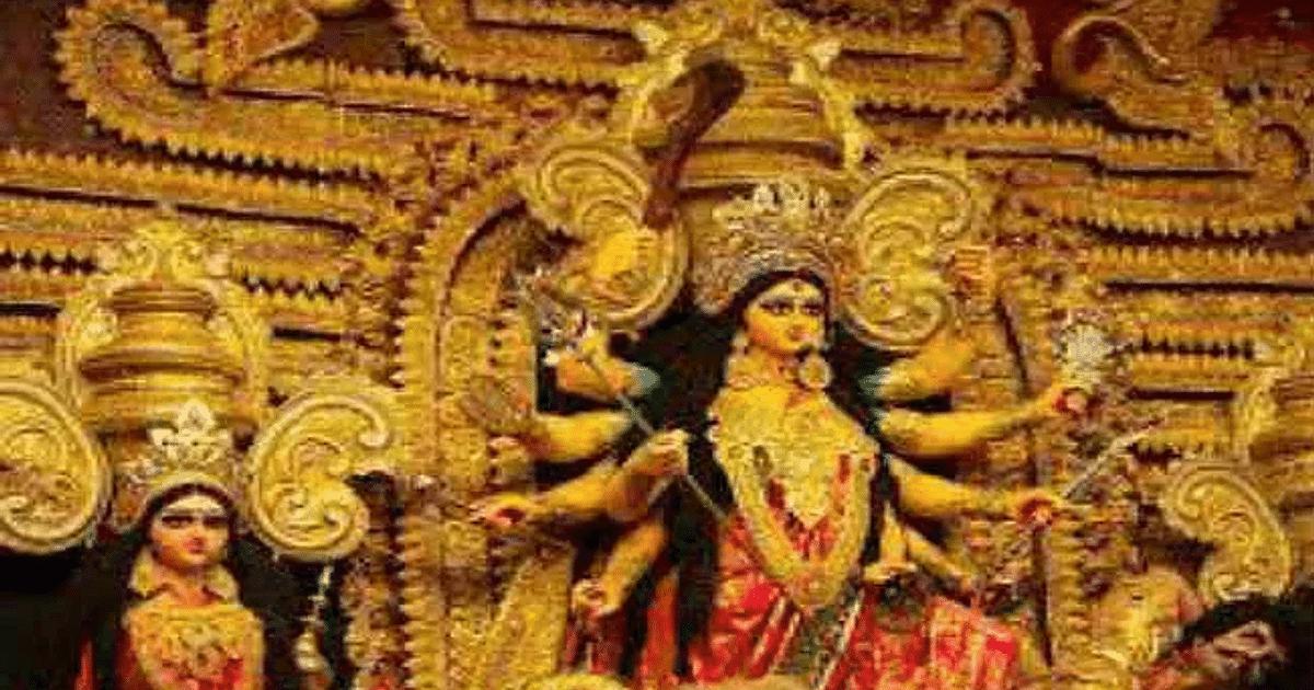 Yesterday's tenth day, today's Durga Puja