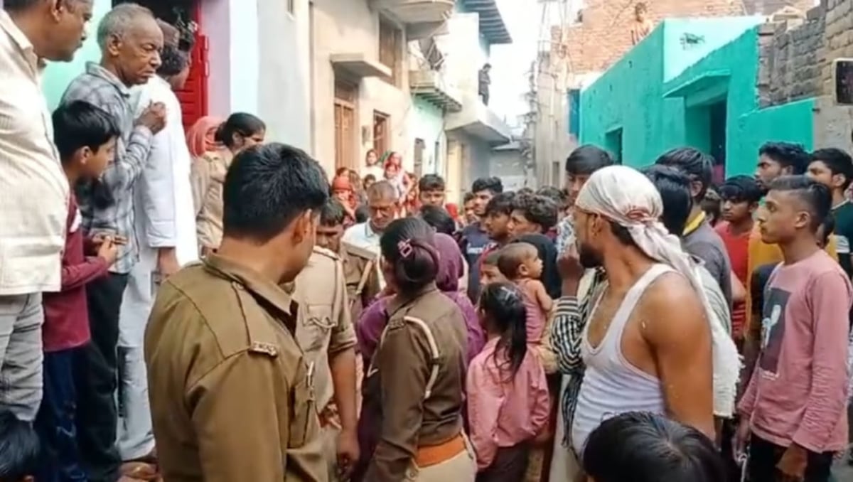 Aligarh: Husband reached the police station after killing his wife by calling the child in the womb as illegitimate.