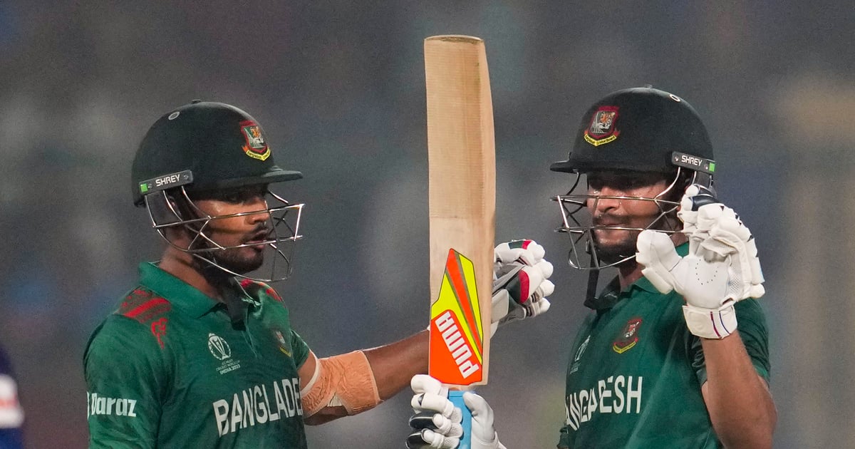 Amidst fights, Bangladesh won by 3 wickets, Sri Lanka lost and out of World Cup, see PHOTOS