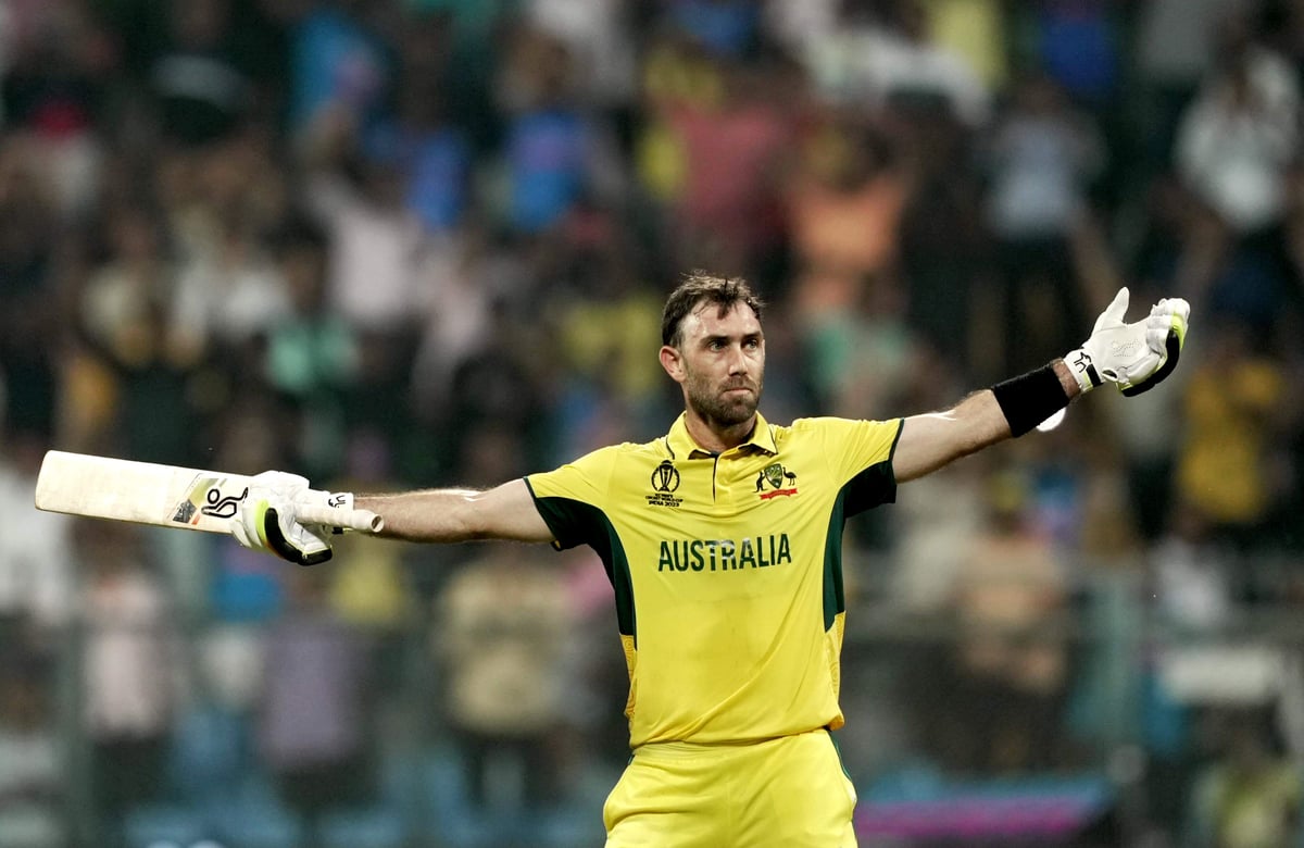 So Glenn Maxwell was playing golf and not cricket?  The secret of double century revealed