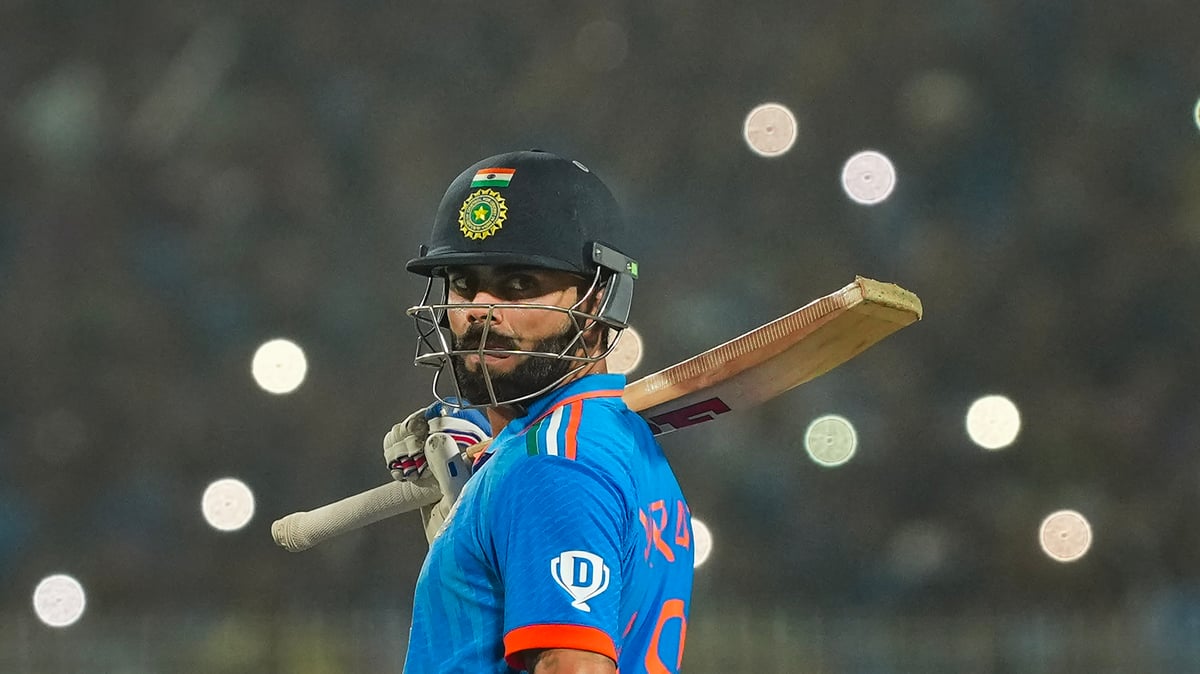 Virat Kohli created history in the World Cup, became the first player in the world to do so after Sachin Tendulkar.