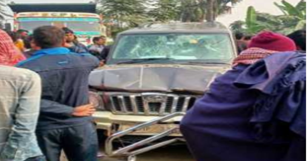 A speeding vehicle crushed seven people in Vaishali, one died, created panic in the area.