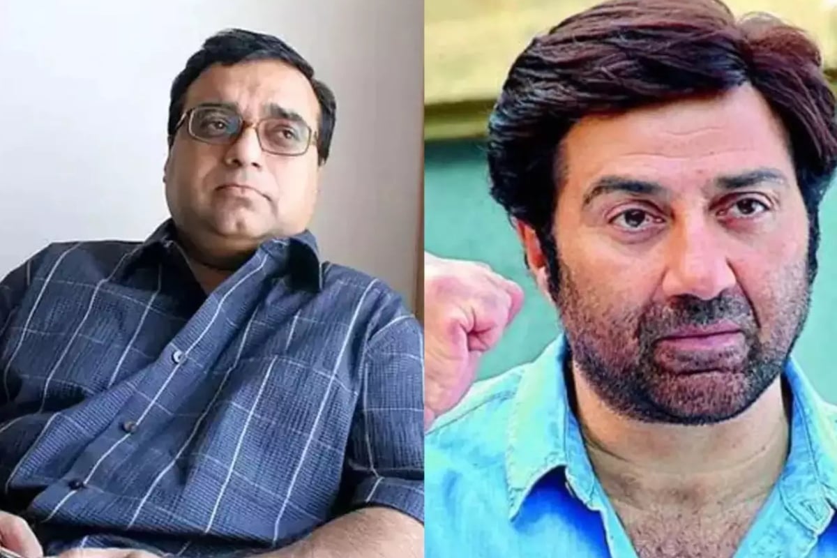 At IFFI 2023, Rajkumar Santoshi said something like this to Sunny Deol... that the Gadar 2 actor became emotional, see VIDEO