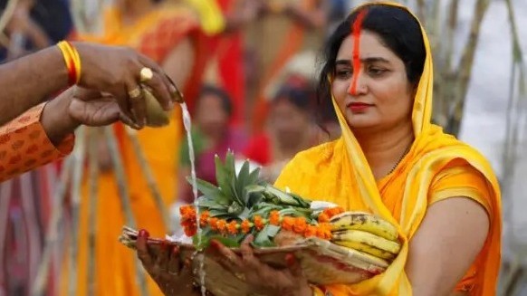 Chhath is the only festival in which there is no ritual, nor is there any need for a priest.