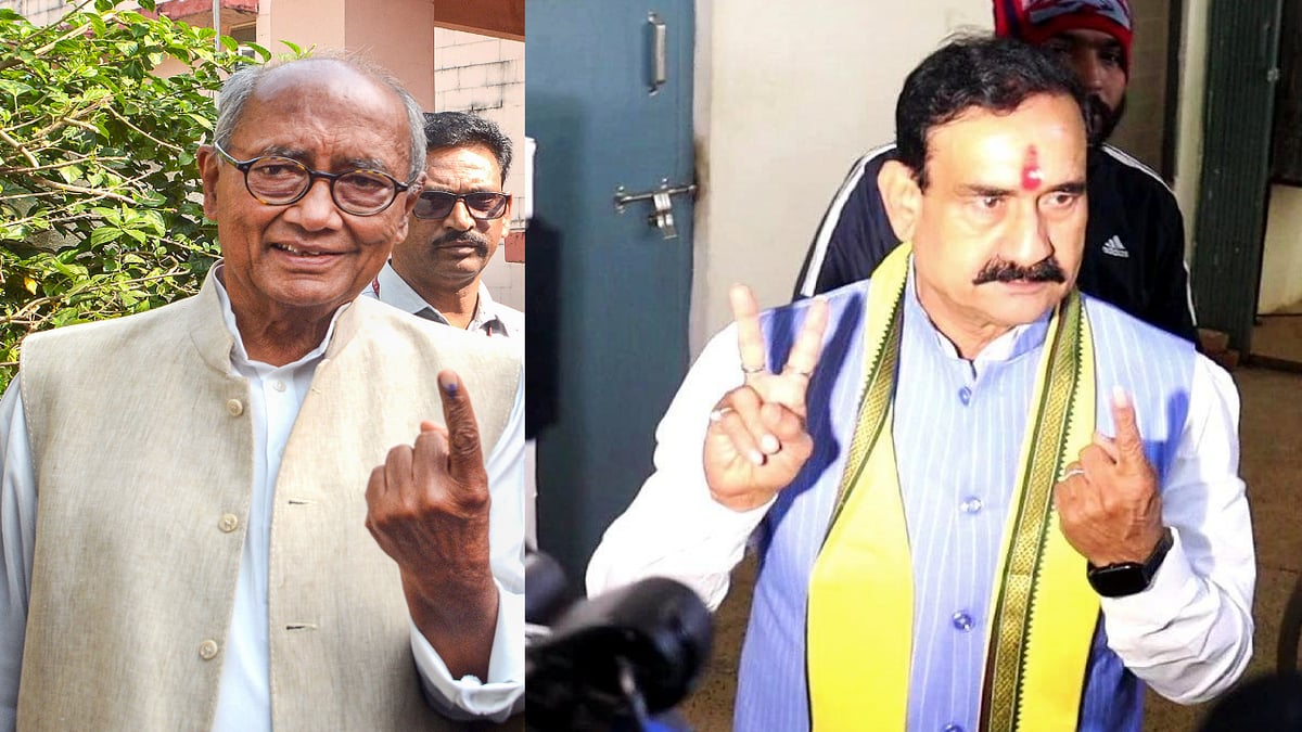Congress angry over Narottam Mishra's statement on Pakistan, Digvijay and Jitu Patwari attacked