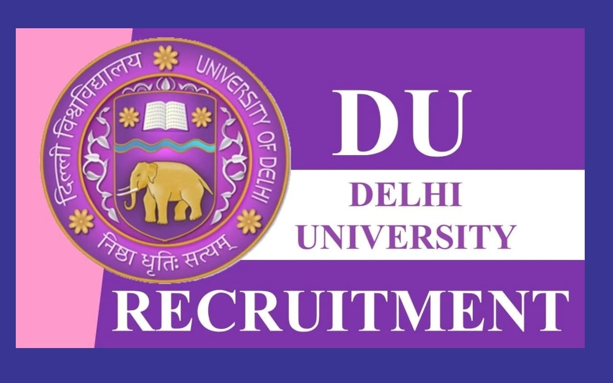 DU Recruitment 2023: Apply for the posts of Assistant Professor in Acharya Narendra Dev College of DU.