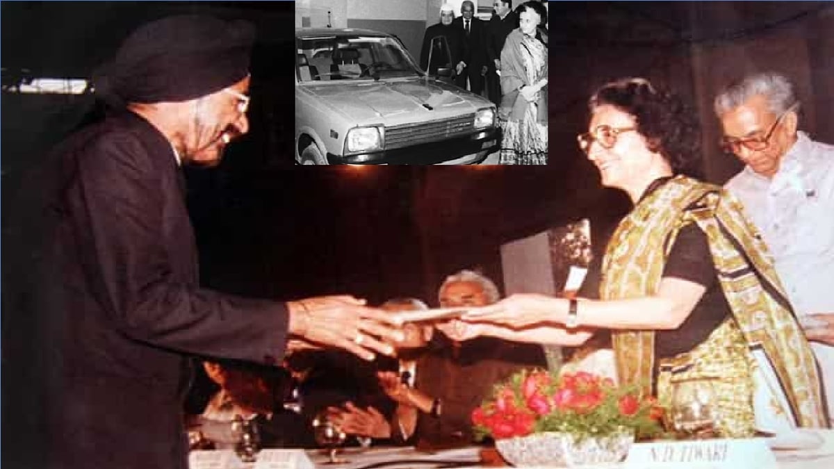 Indira Gandhi became emotional while handing over the keys of Maruti 800 to the first customer in 1983, know how it became a top brand