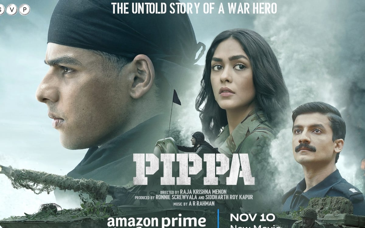 Pippa Movie Review: 'Pippa' is an average film based on a brilliant story set in the backdrop of the India-Pakistan war of 1971.