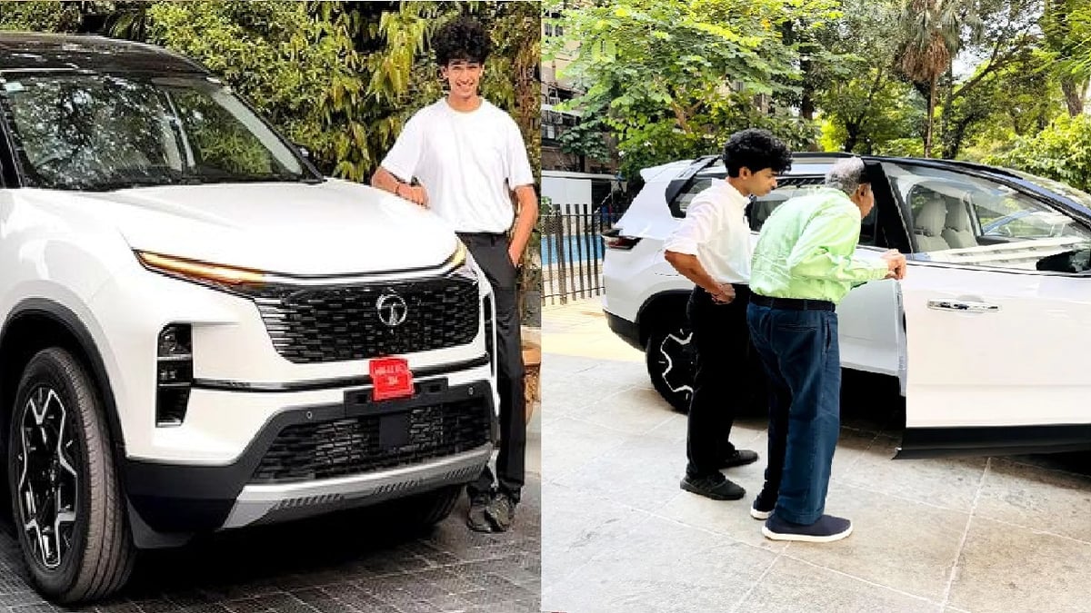 Ratan Tata's manager Shantanu Naidu bought Tata Safari Facelift, took blessings of boss after buying SUV