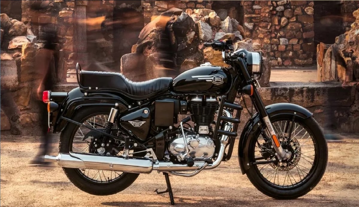 Royal Enfield Bullet 350 is giving tough competition to Honda Harness CB 350, know its onroad price in Ranchi.