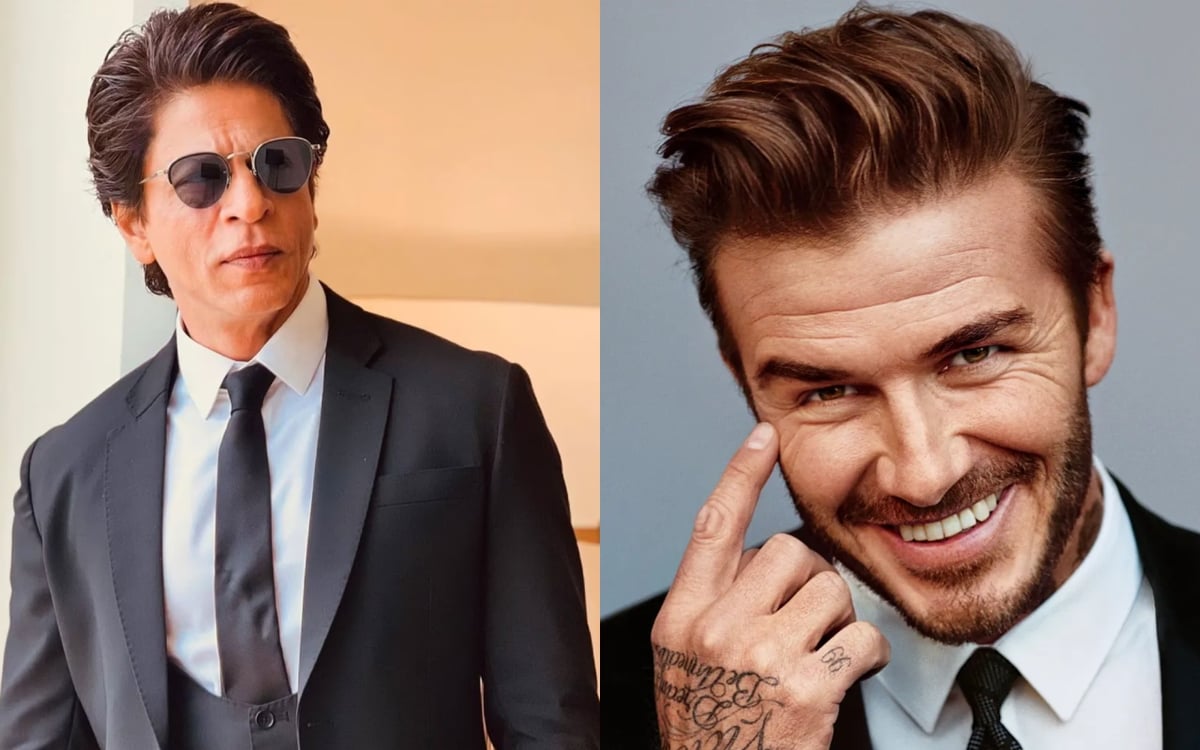 Shahrukh Khan hosted David Beckham, hosted a grand party, users said - When Khan Saheb called...