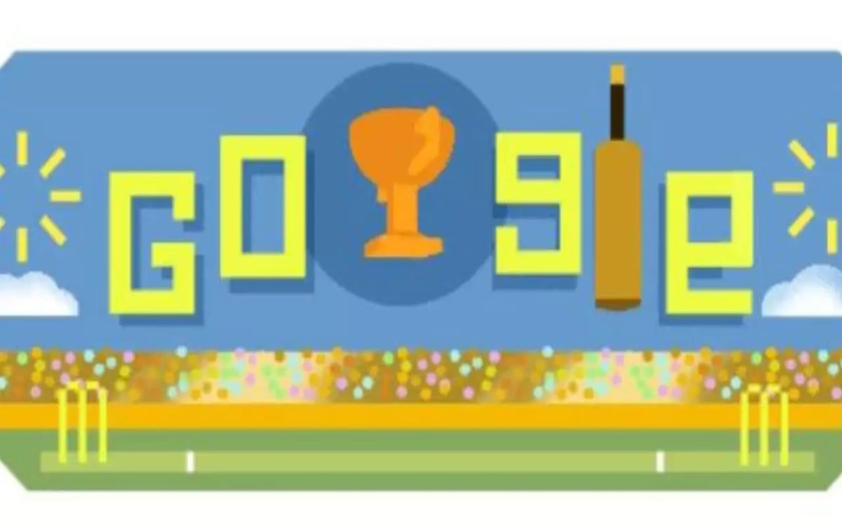 The excitement of IND vs AUS World Cup Final spread on Google too, best wishes were given to the players by making a special doodle. 